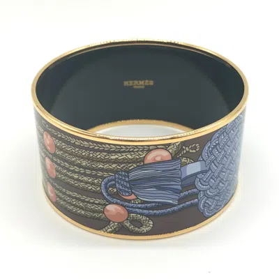 HERMES ENAMEL BANGLE (PRE-OWNED)