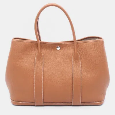 HERMES GARDEN PARTY BROWN NEGONDA PM