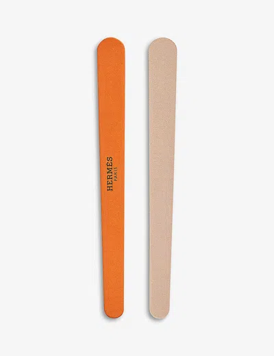 HERMES LES MAINS HERMÈS NAIL FILE SET OF 12