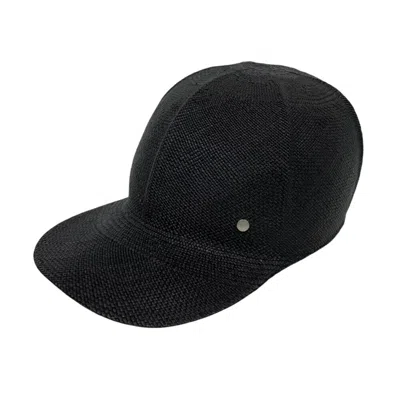 HERMES STRAW BASEBALL CAP (PRE-OWNED)