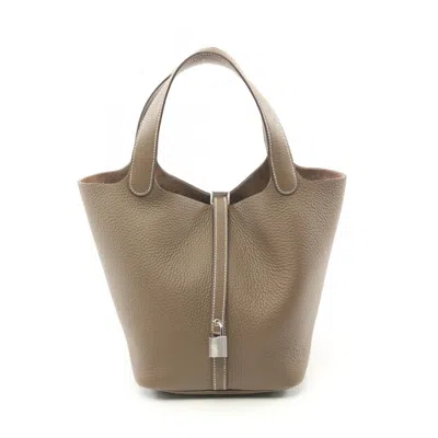 HERMES TAURILLON CLEMENCE LEATHER HANDBAG (PRE-OWNED)