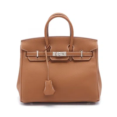 HERMES TOGO LEATHER HANDBAG (PRE-OWNED)