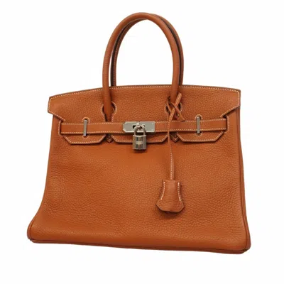 HERMES TOGO LEATHER HANDBAG (PRE-OWNED)