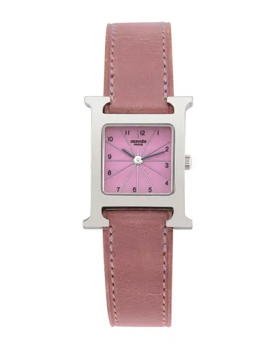 HERMES HERMÈS WOMEN'S H WATCH, CIRCA 2000S (AUTHENTIC PRE-LOVED)