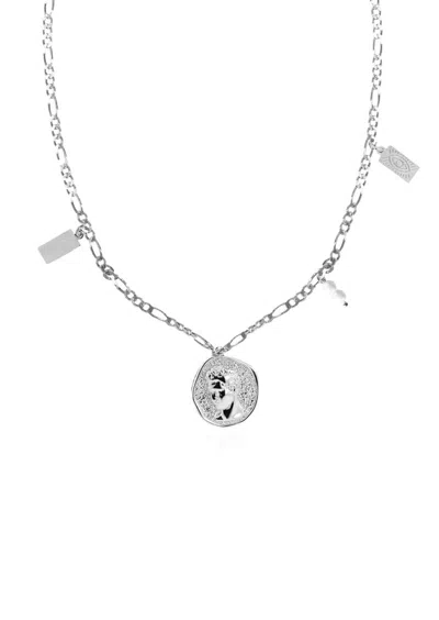 HERMINA ATHENS HERMINA ATHENS HERMIS SMALL MATTE & CHARMS NECKLACE ACCESSORIES