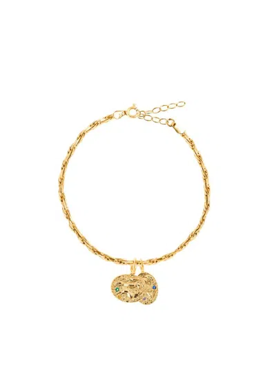 HERMINA ATHENS HERMINA ATHENS KNOSSOS CHARM & PHAISTOS CORD BRACELET ACCESSORIES