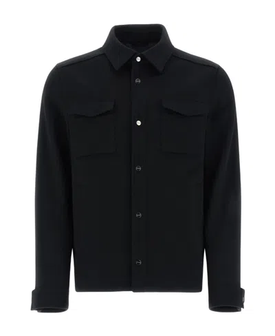 HERNO HERNO BUTTONED SHIRT JACKET
