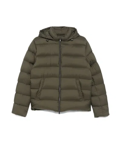 HERNO DETACHABLE-HOOD JACKET