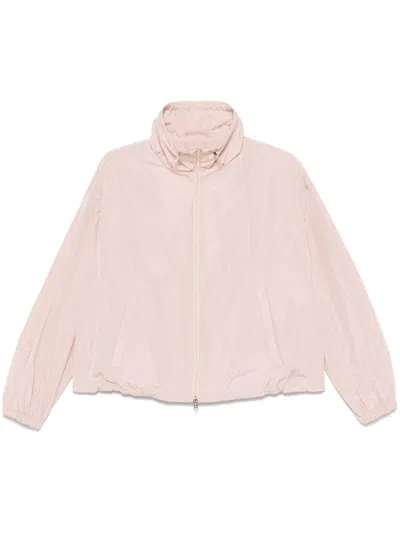 HERNO DRAWSTRING-COLLAR JACKET