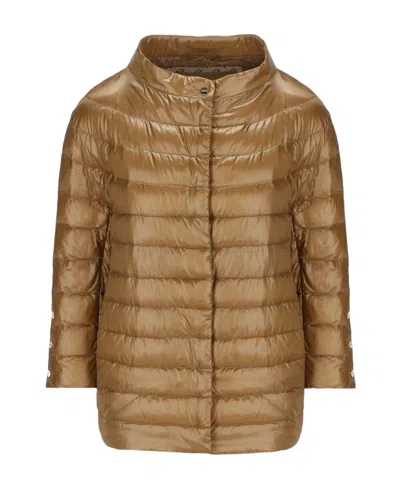 HERNO HERNO MOCK NECK PUFFER JACKET