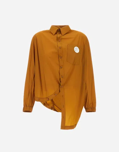 HERNO GLOBE SHIRT IN ECO COTTON FEEL