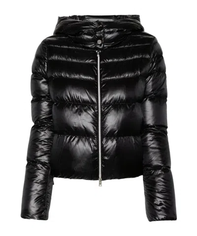 HERNO HERNO ZIP-UP HOODED PUFFER JACKET