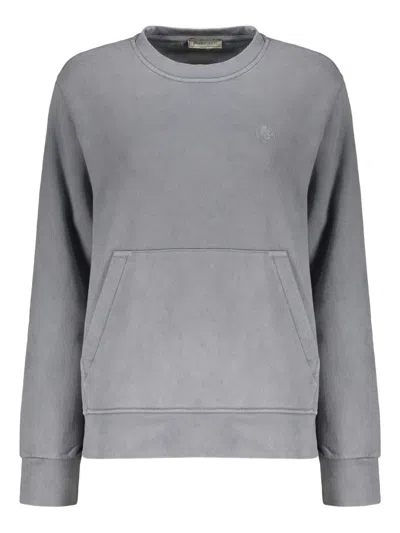HERNO LOGO-EMBROIDERED SWEATSHIRT
