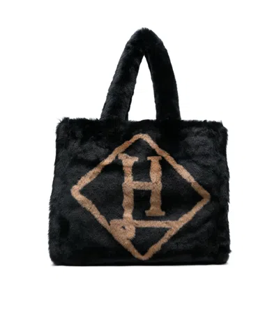 HERNO LOGO SHOULDER BAG