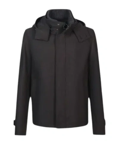 HERNO LONG-SLEEVED CASUAL JACKET