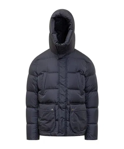 HERNO HERNO HIGH NECK HOODED DOWN JACKET