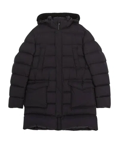 HERNO HERNO QUILTED HOODED PUFFER COAT