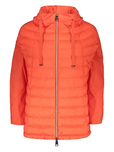 HERNO PANELLED PUFFER JACKET