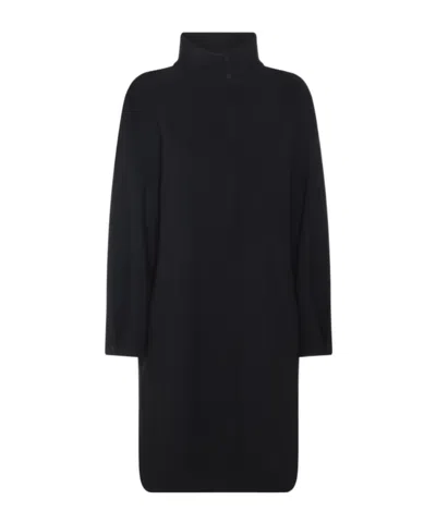 HERNO HERNO HIGH-NECK LONG SLEEVED COAT