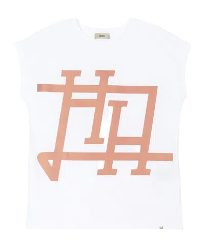 HERNO PRINTED GRAPHIC T-SHIRT