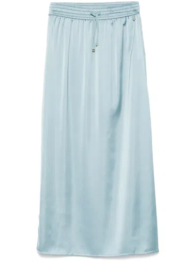HERNO SATIN MAXI SKIRT