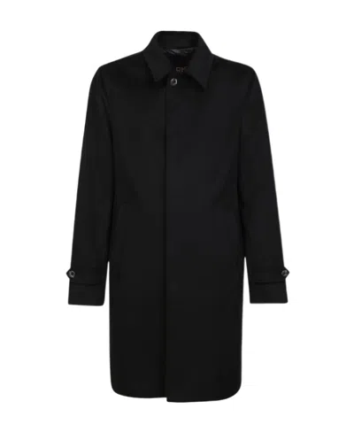 HERNO HERNO CONCEALED FASTENED COAT