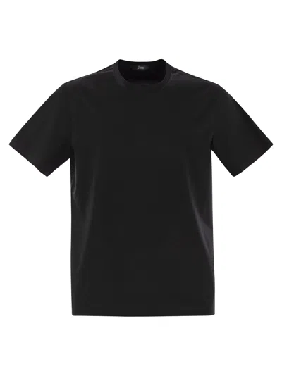 HERNO HERNO STRETCH COTTON T SHIRT