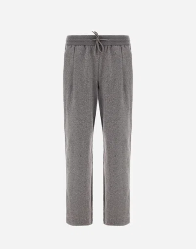 HERNO DOUBLE JERSEY TROUSERS