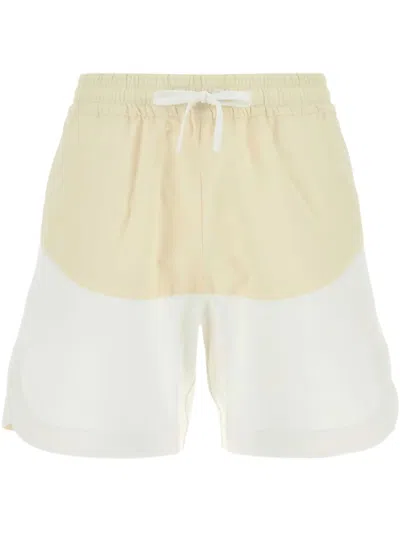 HERNO TWO-TONE SHORTS