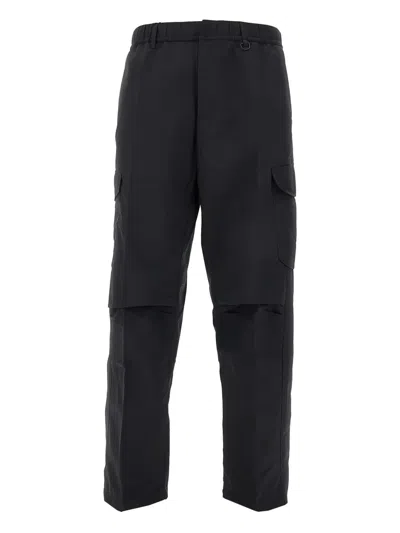 HERNO X LAMINAR CARGO TROUSERS