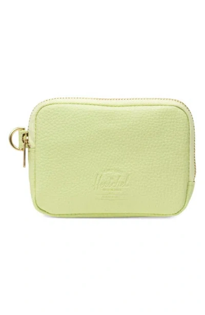 HERSCHEL SUPPLY CO HERSCHEL SUPPLY CO. OXFORD FAUX LEATHER ZIP POUCH