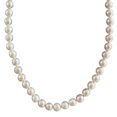 HERSELF COLLECTIONS WOMEN'S WHITE SELENE PEARL NECKLACE