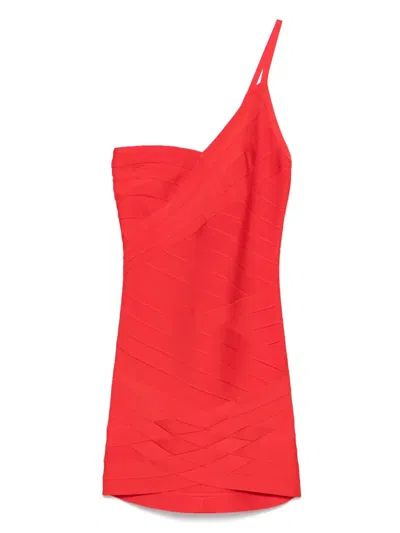 HERVE LEGER ALLY MINI DRESS