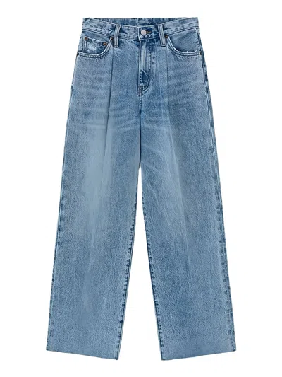 HEY JOANIE LOGO-PATCH JEANS