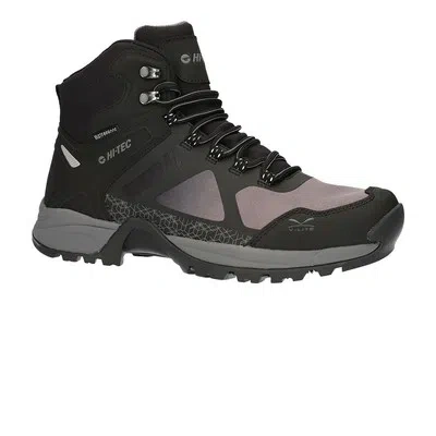 HI-TEC HI-TEC MENS HI-TEC V-LITE PSYCH WATERPROOF WALKING BOOTS BLACK SPORTS OUTDOORS