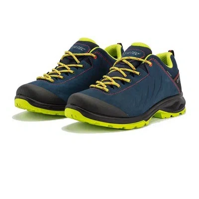 HI-TEC HI-TEC MENS PALERMO LITE WATERPROOF WALKING SHOES BLUE SPORTS OUTDOORS