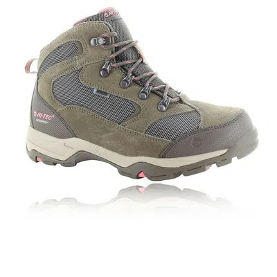 HI-TEC HI-TEC WOMENS STORM WATERPROOF LIGHT HIKING BOOTS GREY SAND SPORTS OUTDOORS