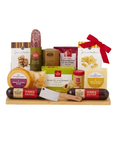 HICKORY FARMS HOLIDAY PREMIUM CHARCUTERIE BOARD GIFT SET, 14 PIECE