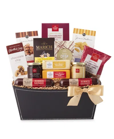 HICKORY FARMS ULTIMATE PARTY SNACKS GIFT BASKET, 13 PIECE