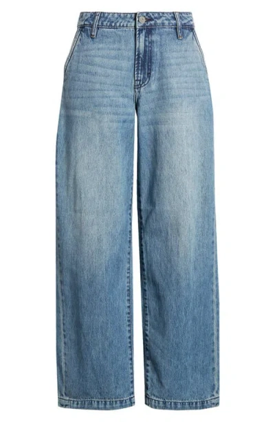 HIDDEN JEANS HIDDEN JEANS MID RISE BAGGY WIDE LEG JEANS