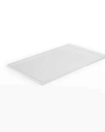 HIDDIN CLEAR OVERFLOW FEEDER TRAY, MEDIUM