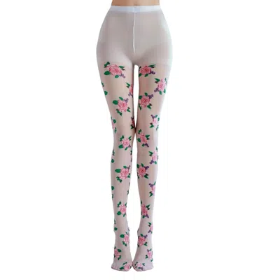 HIGH HEEL JUNGLE BY KATHRYN EISMAN WOMEN'S BLACK BLUSHING SHEER TIGHTS