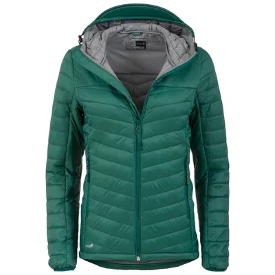 HIGHLANDER HIGHLANDER DAMEN LEWIS ISOLIERTE JACKE WANDERN KOMPAKT KAPUZE FOREST GREEN
