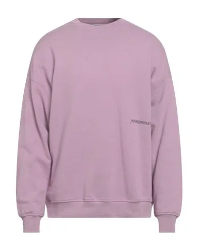 HINNOMINATE HINNOMINATE MAN SWEATSHIRT LILAC SIZE XL COTTON, ELASTANE