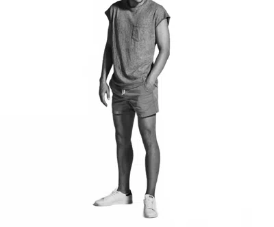 HIRO CLARK SLEEVELESS TEE IN GREY