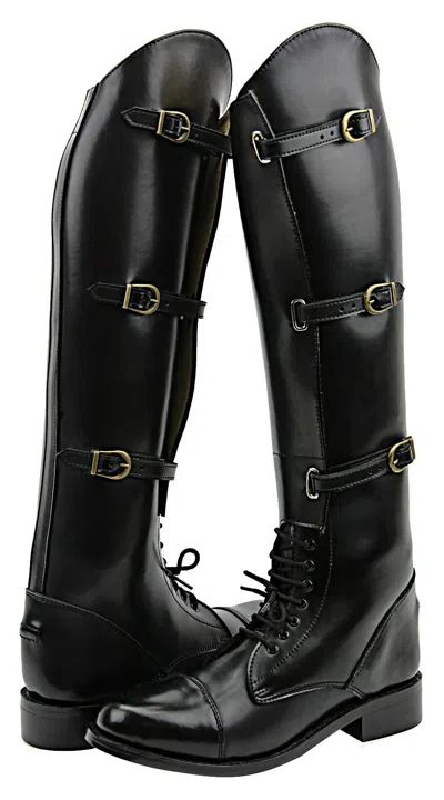 HISPAR® HISPAR MENS MAN CROWN STYLISH FASHION FIELD HORSE RIDING BOOTS EQUESTRIAN