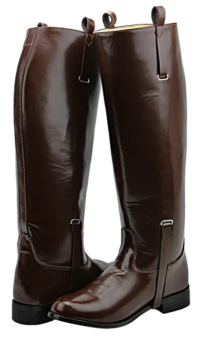 HISPAR® WOMEN DIGNITY MOTORCYCLE HORSE RIDING KNEE HIGH BOOTS STYLISH FASHION EQUESTRIAN