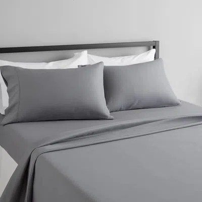 HIVVAGO SILVER GREY 100-PERCENT EGYPTIAN COTTON 1000 THREAD COUNT SHEET SET