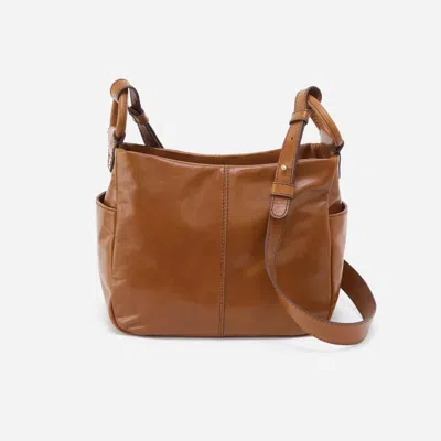 HOBO SHELIA CROSSBODY BAG IN TRUFFLE