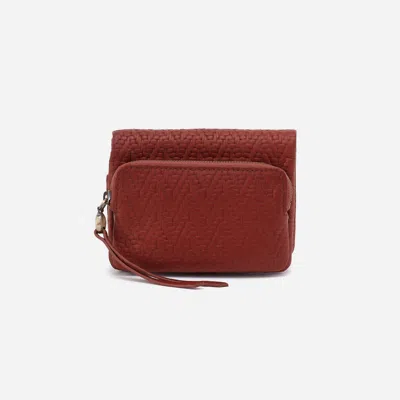 HOBO UNISEX FERN BIFOLD WALLET IN TUSCAN BROWN